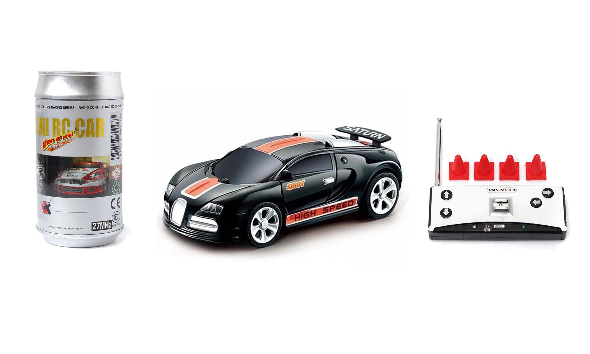 Mini RC Car Black & Orange – Mini RC Cars & Toys